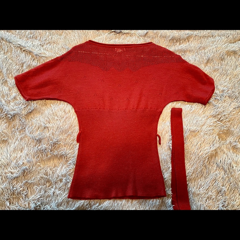 ♥️Charlotte Russe belted sweater size S - Picture 5 of 5